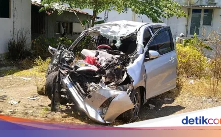 Kecelakaan Maut di Tol Tegal: Mobil Tabrak Bus, 4 Pemudik Bekasi Tewas