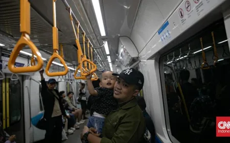 Jam Operasional MRT Jakarta Malam Takbiran Tetap Normal Hingga 24.00 WIB
