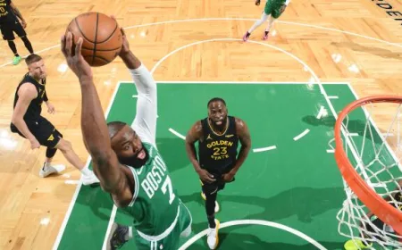 Jaylen Brown Resmi Bergabung dengan Jayson Tatum dalam Daftar Top Skorer Celtics