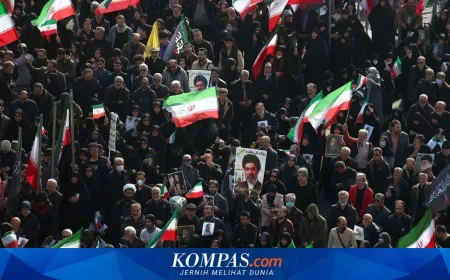 Negara Teluk Desak AS Gulingkan Rezim Iran Sebelum Perang Berakhir