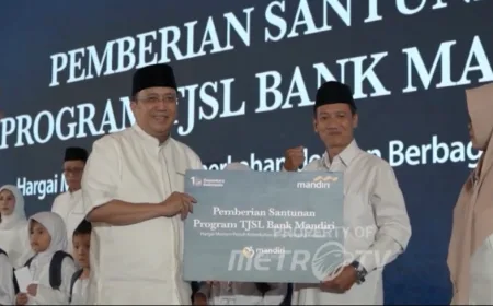 Bank Mandiri Salurkan Program Sosial Dalam Safari Ramadan 1447 H
