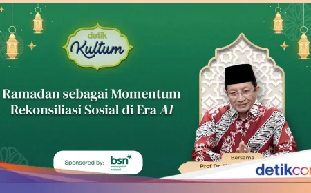 Ramadan sebagai Momentum Rekonsiliasi Sosial di Era AI yang Penting Diketahui