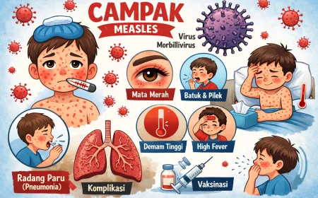 Waspada Penularan Campak Saat Lebaran, Dinkes Depok Imbau Hindari Mencium Bayi