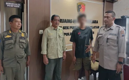 Pengamen Obor Pelaku Kekerasan di Simpang Situmpur Ditangkap dan Diserahkan ke Polisi