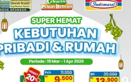 Promo Indomaret 19 Maret 2026: Spesial Libur Nyepi, Diskon Super Hemat Menanti
