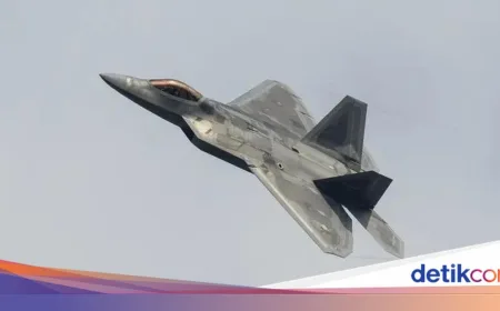 Jet Tempur Siluman F-35 AS Mendarat Darurat di Timteng, Diduga Ditembak Iran