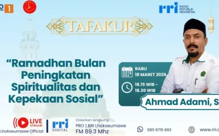 Ramadan: Momentum Peningkatan Spiritualitas dan Kepedulian Sosial Umat Islam