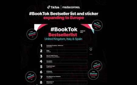 TikTok Perluas Daftar Bestseller #BookTok di Eropa dan Inggris dengan Label Baru