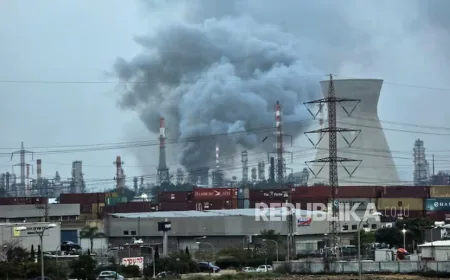 Iran Serang Israel Nonstop, Kilang Minyak Haifa Rusak Akibat Rudal