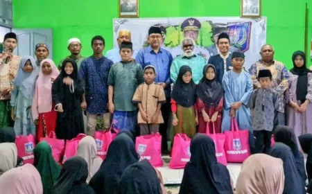 Wagub Papua Selatan Ajak Santri Bangun Kepedulian Sosial di Bulan Ramadhan