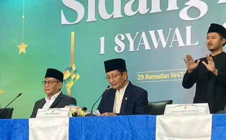 Menag Nasaruddin Umar Imbau Umat Muslim Jaga Stabilitas Sosial Saat Idulfitri