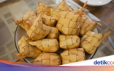 Benarkah Ketupat Lebih Bikin Gemuk Ketimbang Nasi? Ini Penjelasan Dokter Gizi
