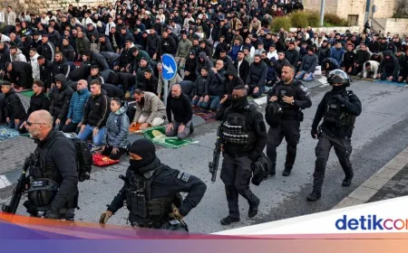 Israel Larang Salat Idulfitri di Masjid Al-Aqsa: Ketegangan Memuncak di Yerusalem