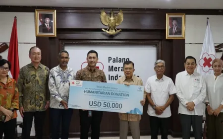 Tokio Marine Group Donasikan USD50.000 untuk Bantu Korban Banjir Sumatera Melalui PMI