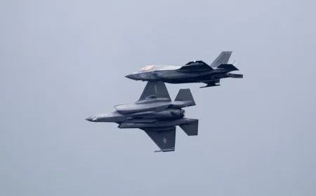 Jet Tempur F-35 AS Rusak Diduga Tertembak Iran, Misi Tempur Terancam
