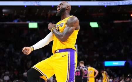 LeBron James Siap Pecahkan Rekor Jumlah Pertandingan Musim Reguler NBA