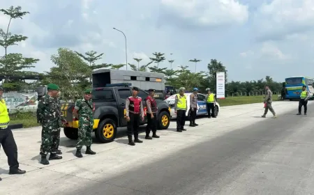Patroli Gabungan Polres Batubara Antisipasi Tindak Kriminal Saat Hari Raya Nyepi