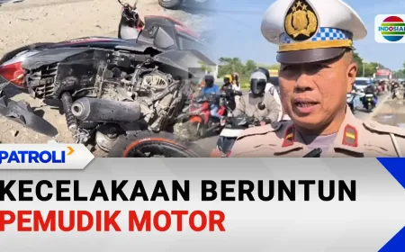 Kecelakaan Beruntun Pemudik Motor: Fakta dan Dampak di Jalan Raya