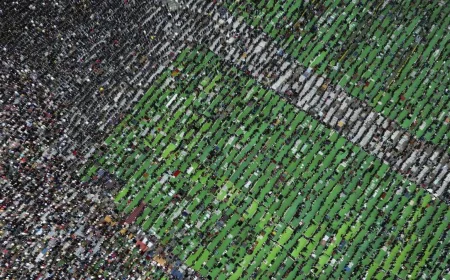 Foto Salat Idulfitri 1447H: Muslim di Berbagai Negara Rayakan 20 Maret