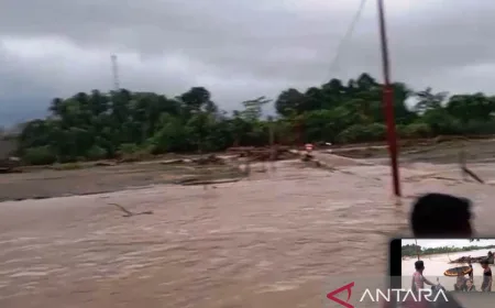 BPBD Aceh Barat Kerahkan Personel untuk Tangani Banjir di Pante Ceureumen