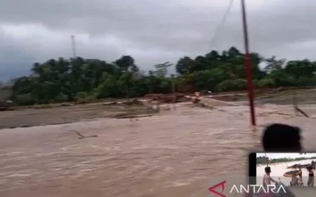 Banjir Kembali Terjang Pante Ceureumen Aceh Barat, BPBD Turun Tangan