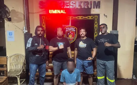 Polisi Ringkus Pelaku Curanmor di Sentani, 1 Buron Masuk DPO