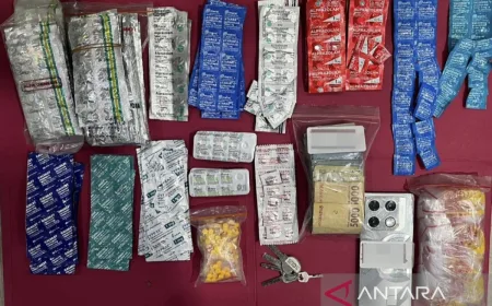Polisi Tangkap 14 Pengedar Obat Keras dan Bekuk Jaringan Narkotika Medan-Jakarta