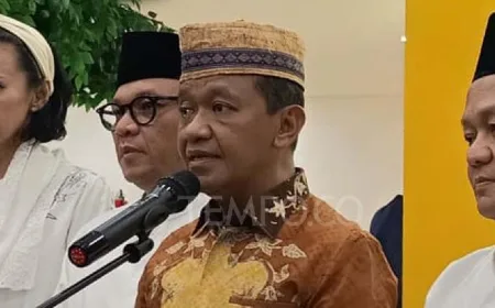 Bahlil Lahadalia Rayakan Idul Fitri di Fakfak, Papua Barat, Kampung Halaman