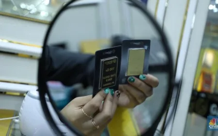 Harga Emas Antam, Galeri 24 & UBS Turun Signifikan Jelang Lebaran 2026