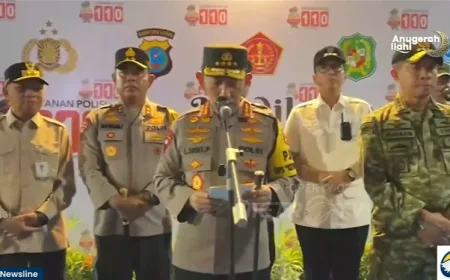 Kapolri: Arus Mudik Lebaran 2026 Lancar, Fatalitas Kecelakaan Turun 24%