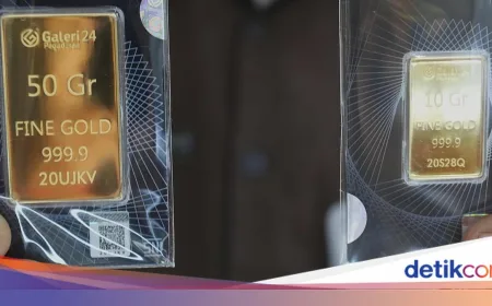 Harga Emas Jelang Lebaran 2026 Anjlok, Ini Penyebab dan Dampaknya
