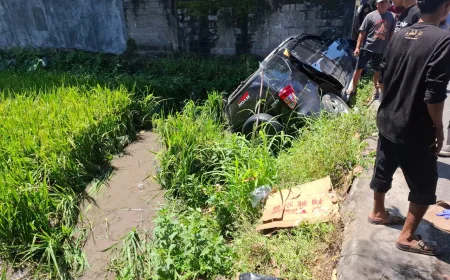 Kecelakaan di Bantul Saat Lebaran Pertama, 1 Penumpang Tewas