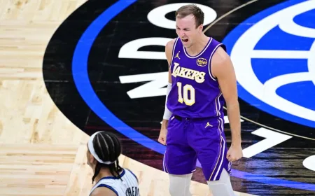 Lakers Raih 9 Kemenangan Beruntun, Luke Kennard Jadi Penentu Kemenangan Dramatis