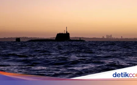 Kapal Selam Nuklir Inggris HMS Anson Tiba di Laut Arab, Siap Hadapi Ketegangan Timur Tengah