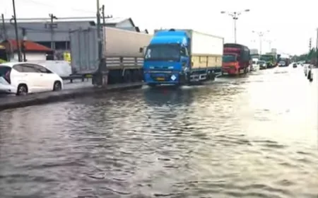 Banjir Rob Mengancam Pesisir Timur Jambi hingga 26 Maret 2026, Warga Diminta Waspada