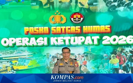 Polri Catat 292 Kecelakaan Saat Lebaran 2026, 8 Orang Meninggal Dunia