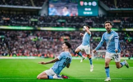Hasil Final Piala Liga Inggris 2025-2026: Manchester City Menang 2-0 atas Arsenal