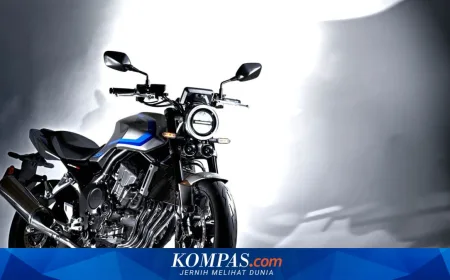 Honda CB400 Super Four E-Clutch Concept Hadir dengan Teknologi Modern di Osaka 2026