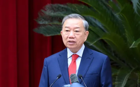 Pidato Sekretaris Jenderal To Lam: Strategi dan Tantangan Konferensi ke-2 Komite Sentral ke-14