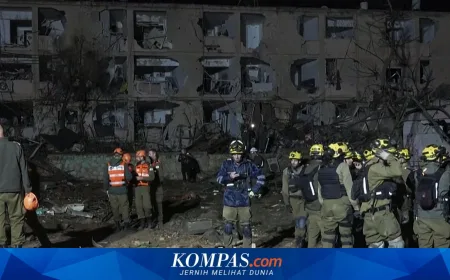 Iran Hujani Wilayah Dekat Lokasi Nuklir Israel dengan Rudal Balistik, 180 Terluka