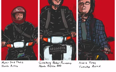 3 Legenda Penunggang Honda Astrea dan Yamaha Aerox Lawan Teror 3 Setan Jahat