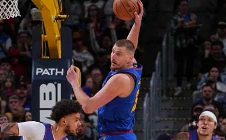 Tripel-Dobel ke-35 Nikola Jokic Bawa Nuggets Kalahkan Trail Blazers 128-112