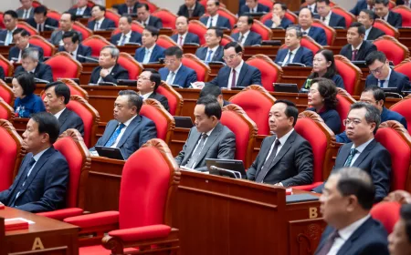 Komite Sentral Partai Bahas Nominasi Kepemimpinan Lembaga Negara 2026-2031