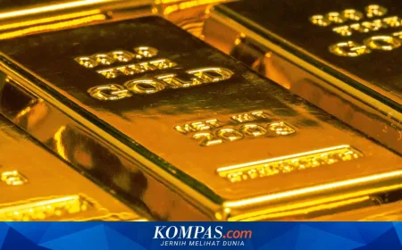 Harga Emas Dunia Anjlok ke Level Terendah 4 Bulan di Tengah Kenaikan Harga Minyak
