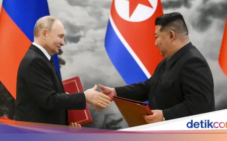 Putin Ucapkan Selamat kepada Kim Jong Un atas Terpilih Kembali sebagai Presiden Korea Utara