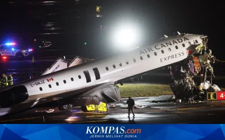 Tabrakan Pesawat Air Canada di Bandara LaGuardia New York, Pilot dan Kopilot Tewas