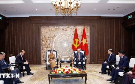 Partai dan Negara Vietnam Prioritaskan Hubungan Persahabatan dengan Kamboja 2026-2031