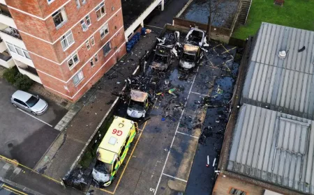 Ambulans Relawan Yahudi Dibakar di London, Inggris: Kronologi dan Dampaknya
