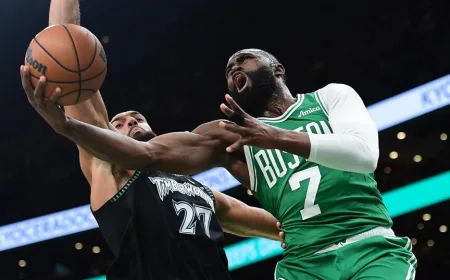 Jaylen Brown Akui Bertanggung Jawab atas Kekalahan Celtics dari Timberwolves