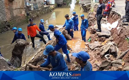 Bangunan Liar di Bantaran Kali Baru Batu Ampar Berisiko Picu Longsor, LMK Minta Penertiban